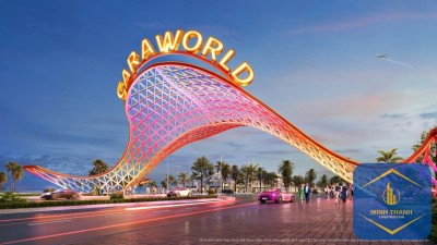 Cổng chào CaraWorld - lời chào từ Cam Ranh ra thế giới.