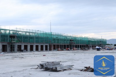 Một góc dự án Nhà ở xã hội Vinhomes Happy Home tại phường Cam Nghĩa, TP. Cam Ranh.