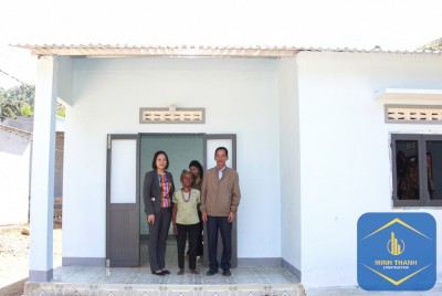 Việc hỗ trợ sửa chữa nhà cho một số hộ dân ở thị trấn Tô Hạp (huyện Khánh Sơn) đã hoàn thành.