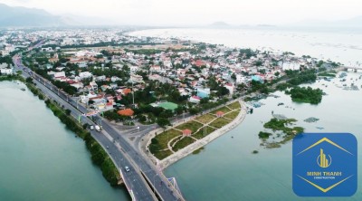 Không gian thị trấn Vạn Giã, huyện Vạn Ninh.