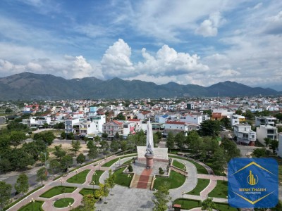 Một góc đô thị huyện Diên Khánh.