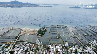 Khu vực xây dựng Dự án Khu đô thị ven vịnh Cam Ranh.