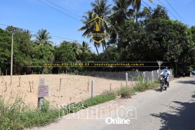 Khu vực san lấp mặt bằng trái phép ở thôn Võ Cạnh.