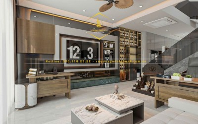 Thiết Kế Căn Nhà 100m2 Gói 7 Mỹ Gia An Khánh