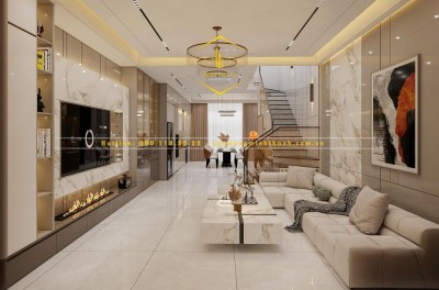 Thiết kế căn nhà 100m² tại Khu đô thị Mỹ Gia – Nha Trang