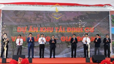 Dự án Khu tái định cư Vạn Thắng - giai đoạn 1 được khởi công