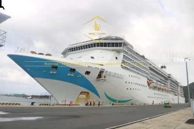 Tàu du lịch biển Andora Mediterranea đưa khách du lịch đến Khánh Hòa lần thứ 6 trong năm 2026