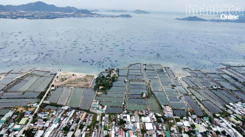 Khu vực xây dựng Dự án Khu đô thị ven vịnh Cam Ranh.