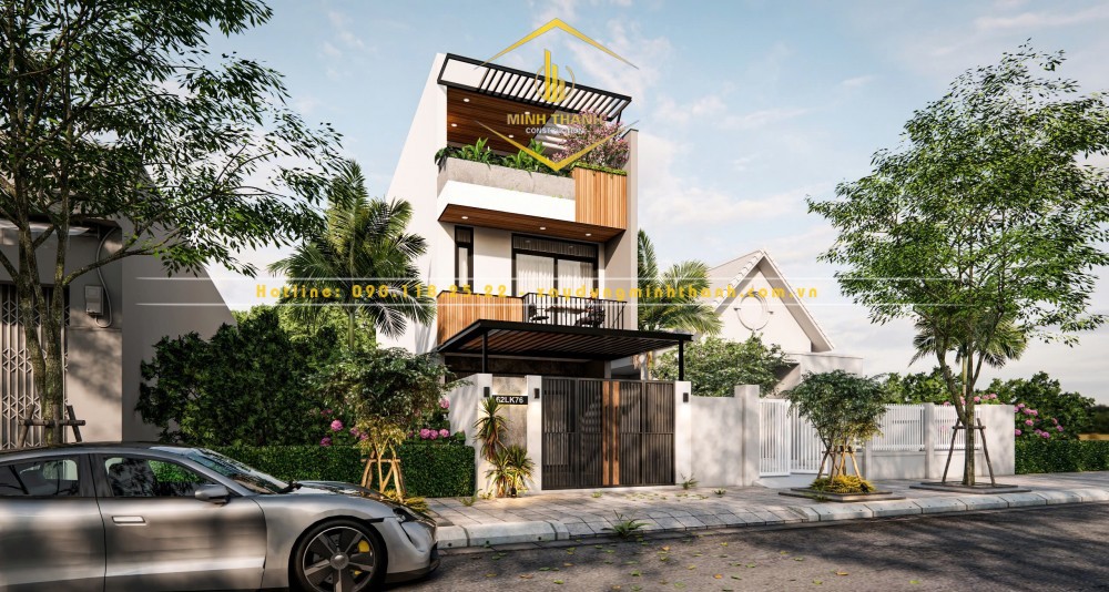 Xu hướng kiến trúc hiện đại trong xây dựng nhà ở Việt Nam năm 2025