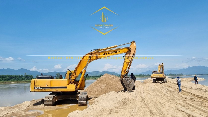 Giá vật liệu tăng cao khiến các dự án gặp khó khăn.