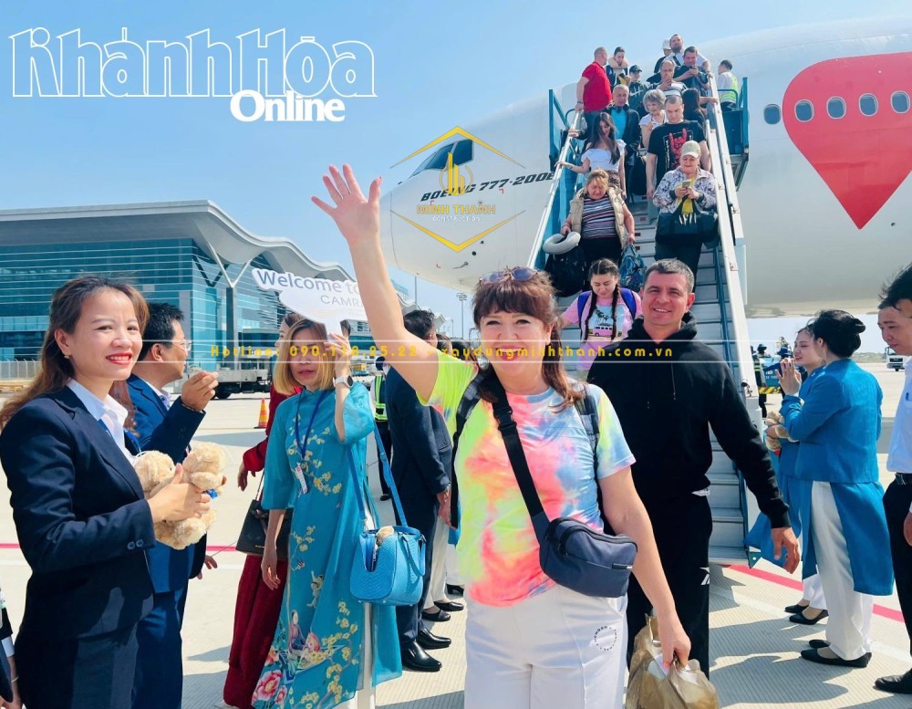 Khách Nga đến Khánh Hòa ngày càng nhiều.