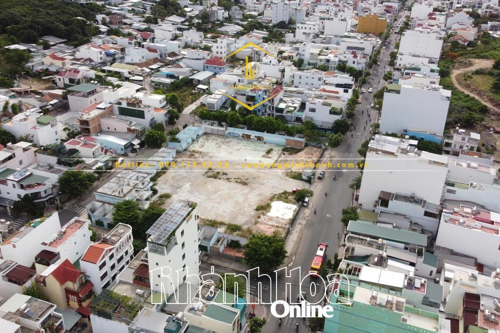 Khu đất triển khai Dự án Nhà ở xã hội HHO-05 (Hacom Galacity) tại 120 Điện Biên Phủ, phường Bắc Nha Trang.