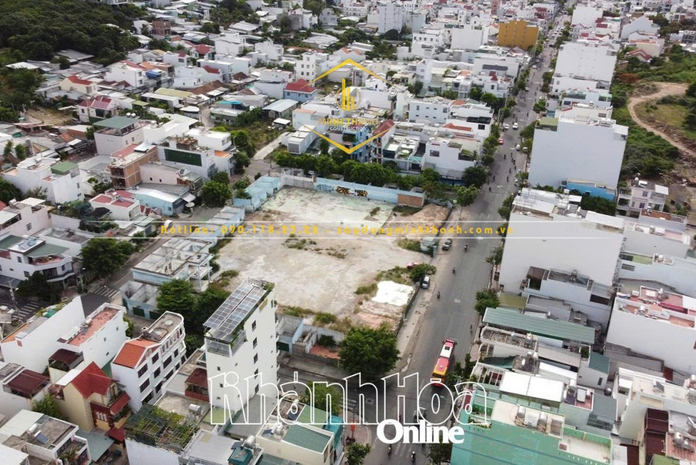 Khu đất triển khai Dự án Nhà ở xã hội HHO-05 (Hacom Galacity) tại 120 Điện Biên Phủ, phường Bắc Nha Trang.