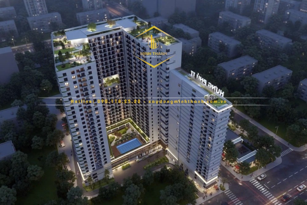 Phối cảnh dự án Nhà ở xã hội Hưng Phú 2 (Ảnh: Quang Đức).